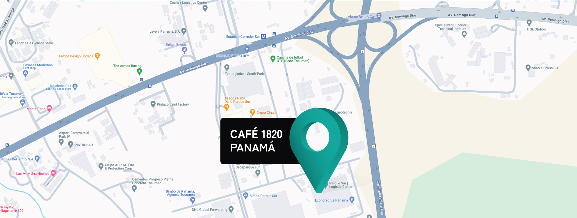 ubicación café 1820